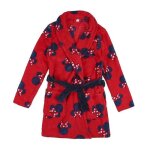 Peignoir enfants - minnie mouse - rouge - synthtique - lavable