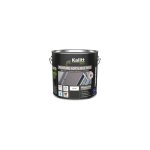 Peinture acrylique bois satin 2. 5 l gris anthracite - kalitt deco