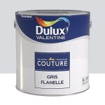 Peinture acrylique dulux valentine couture gris flanelle 2 l