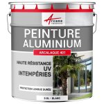 Peinture pour aluminium extérieur arcalaque 401 : pour tole / volet / fenêtre 2. 5 l - blanc - ral 9003 ... Peinture pour aluminium extérieur arcalaque 401 : pour tole / volet / fenêtre 2. 5 l - blanc - ral 9003 ...