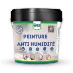 Peinture anti - humidité - bricosalvaje - 14 l - blanc mat - application facile - isolant Peinture anti - humidité - bricosalvaje - 14 l - blanc mat - application facile - isolant