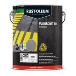 Peinture antid�rapante gris argent ral 7001 supergrip 1k seau de 5l - rust - oleum - 7182ns. 5