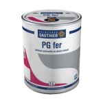 Peinture antirouille peintures gauthier pg fer blanc 1 l