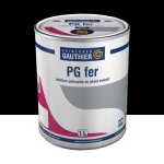 Peinture antirouille peintures gauthier pg fer noir 1 l