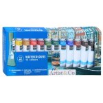 Peinture aquarelle - non spcifi - 12 tubes de 12 ml - mixte - pour adultes - couleurs varies