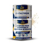 Peinture pour baignoires - brico salvaje - lin grill� - brillant - 075 l - r�sistante � lhumidit�