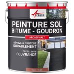 Peinture bitume / goudron / enrob - arcasphalt 15 kg (jusqu 30 m en 2 couches) - tuile