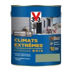 Peinture bois extérieur climats extrêmes ral 6021 vert provence satin 2l v33 Peinture bois extérieur climats extrêmes ral 6021 vert provence satin 2l v33