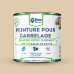 Peinture pour carrelage - bricosalvaje - matte moreno - 750 ml - haute adh�rence - application facile ...