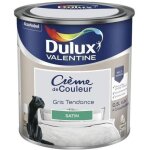 Peinture - dulux valentine - valentine - 0. 5l - gris tendance - satin - acrylique