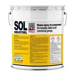 Peinture �poxy sol industriel et garage kit 20 kg jaune signalisation (ral 1023)