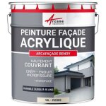Peinture faade et crpi - arcafaade rnov 10 l ( + ou - 60 m en 1 couche) - pierre - ral 090 90 10 ...