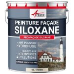 Peinture faade siloxane - arcafaade siloxane 10 l ( + ou - 60 m en 1 couche) - pierre - ral 090 90 ...
