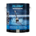 Peinture fillcoat pour r�paration d�tanch�it� 5l gris fonc� - rust - oleum - 25. dgr. 5