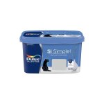 Peinture int�rieure - dulux valentine - si simple! le gris clair - satin� - 25 l - application sans sous ...