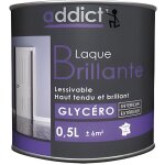 Peinture laque - addict - add111327 - 0, 5 l - brillant - multi - couches - blanc