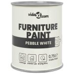 Peinture pour meubles dint�rieur - vidaxl - blanc - 10x10x12 cm - sans odeur - s�chage rapide - � base ...