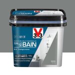 Peinture multi - mat�riaux salle de bain v33 deco lab roche 075 l
