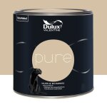 Peinture murs & boiseries dulux valentine pure camel 05 l