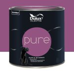 Peinture murs & boiseries dulux valentine pure fuchsia 05 l