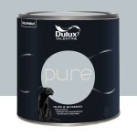 Peinture murs & boiseries dulux valentine pure zinc 05 l