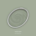 Peinture murale verte mate the color kitchen sane sage dispersion exclusive pour int�rieur haute intensit� ...