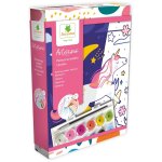 Peinture au numro - sycomore - artissimo - licornes - ds 7 ans