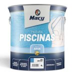 Peinture pour piscine � base deau blanche finition mate 4 litres