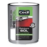Peinture sol c�cil professionnel pe sol blanc satin 25 l