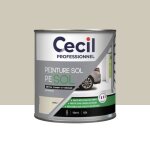 Peinture sol c�cil professionnel pe sol gris clair 05 l