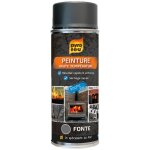 Peinture thermique - pyro feu - 900� - a�rosol 400 ml - gris - ext�rieur