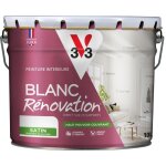 Peinture - v33 - blanc rnovation - satin - monocouche - 10l