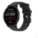 Montre connect�e - peje - zl02cpro - noir - 128 pouce - moniteur de fr�quence cardiaque