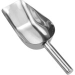 Pelle  glace en acier inoxydable pelle  aliments pelle  bonbons pelle trapzodale pelle tout usage ...