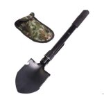 Pelle � neige durgencepelle militaire pliante avec sac de transport en m�tal