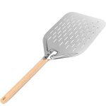 Pelle a pizza 12 pouces 40 x 30cm pelle a pizza perfore inox professionnelle support de grande surface ...