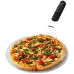Pelle � pizza en acier inoxydable - �l�vateur � pizza - glissi�re ronde pour pizza - spatule a pizza ...