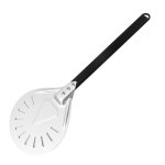 Pelle � pizza - pelle � pizza ronde en acier inoxydable - pelle � g�teau - pelle � pizza en aluminium ...