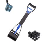 Pelle ramasse crottes djections de chien l. 60 cm en abs + 200 sacs de rcupration  excrments - animood ...