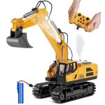 Pelleteuse tlcommande camions ensemble de camion de construction nol jouet engin de chantier tractopelle ...