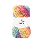 Pelote de laine brio xl - 100g - dmc : laine �paisse multicolore pour lhiver(. . . ) - 408 multicolore ...