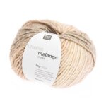 Pelote de laine � tricoter creative melange chunky - rico design(. . . ) - 01 ecru