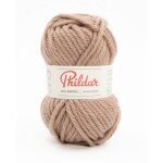 Pelote de laine � tricoter phil rapido - phildar(. . . ) - praline marron