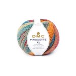 Pelote de laine � tricoter pirouette xl - 200gr - dmc(. . . ) - 1104 multicolore