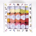 Pelotes - tricot - crochet - coffret de 30 pelotes 20g - pour amigurumis - dmc