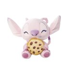 Peluche angel avec cookie - simba - 25 cm - disney - rose - d�s 0 mois