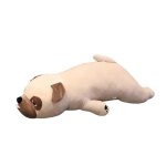 Peluche bouledogue carlin 50 cm bouledogue anglais chien peluche poupée animal en peluche lesté coussin ... Peluche bouledogue carlin 50 cm bouledogue anglais chien peluche poupée animal en peluche lesté coussin ...