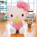 Peluche chat hello kitty en peluche anime en peluche jouet mignon poupe dcoration de chambre denfant ...