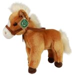 Peluche cheval r�aliste 30 cm - ultra douce mati�re recycl�e - rappa