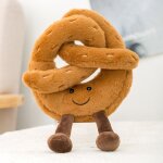 Peluche de dessin animé mignon cadeau danniversaire?bretzels 20 * 26cm Peluche de dessin animé mignon cadeau danniversaire?bretzels 20 * 26cm